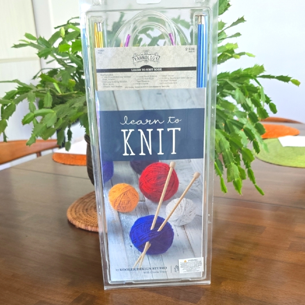 Yarnology Learn to Knit Kit